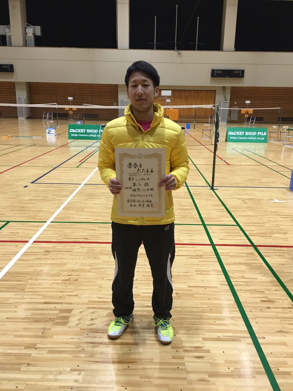 上位入賞者